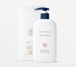 SKYMILK "Probiotics & Prebiotic Body Wash" kūno prausiklis